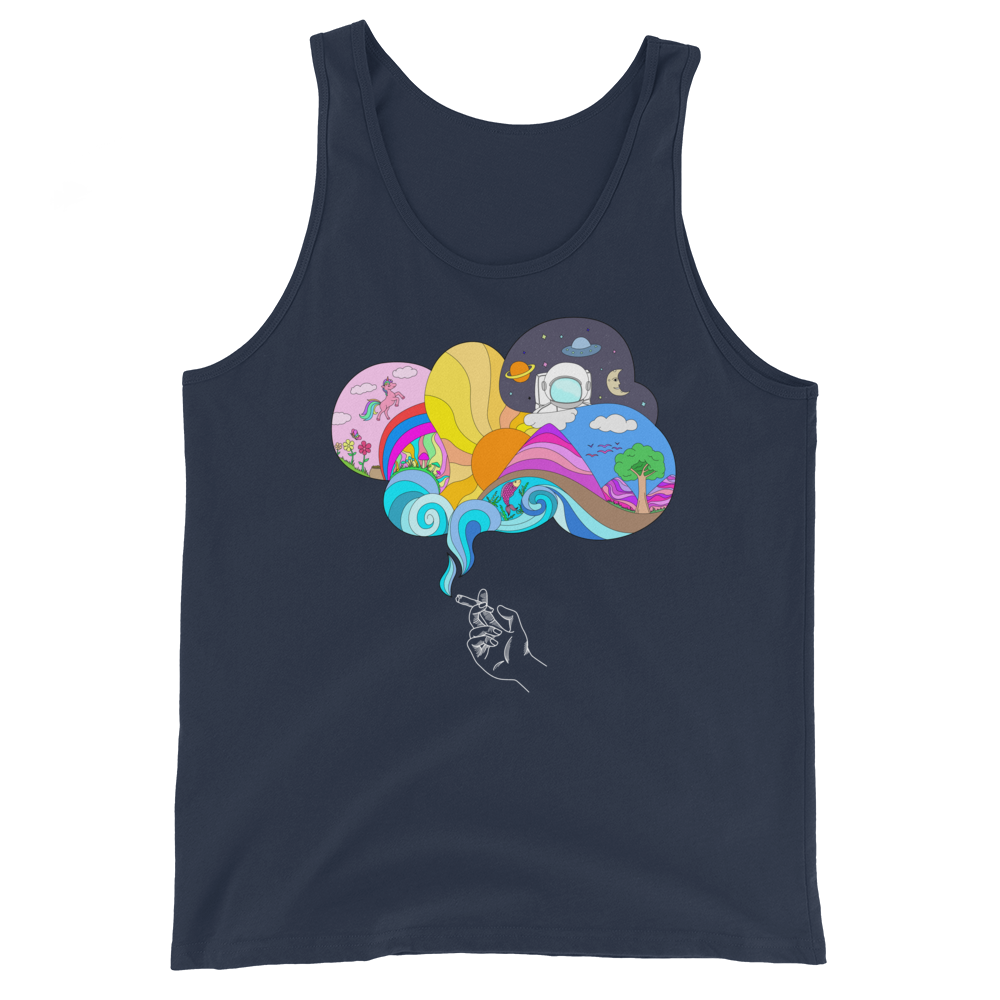 Smoke Land Graphic Tank Top