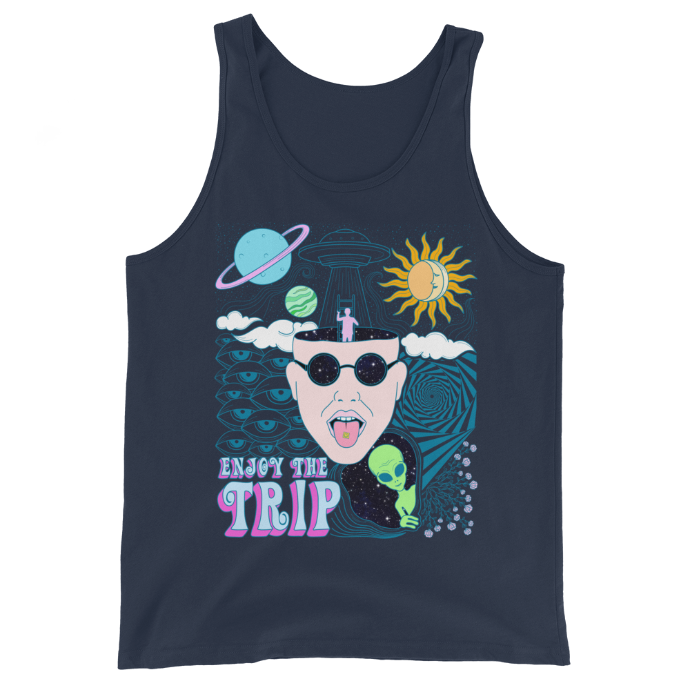 Enjoy The Trip  Graphic Tank Top