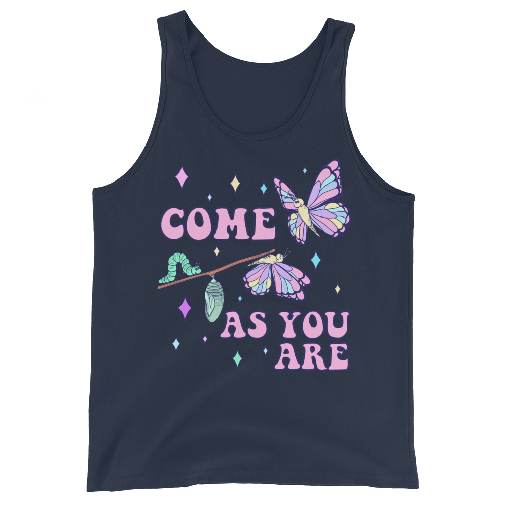 Come As You Are Graphic  Tank Top