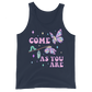 Come As You Are Graphic  Tank Top