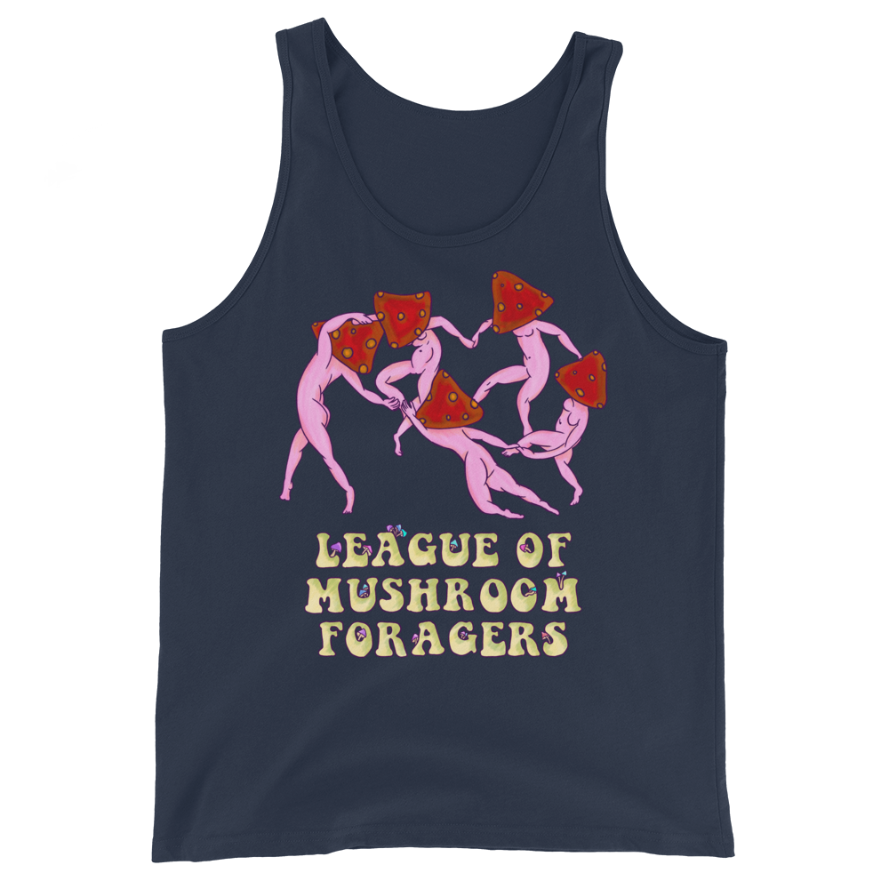 League of Mushroom Foragers Graphic Tank Top