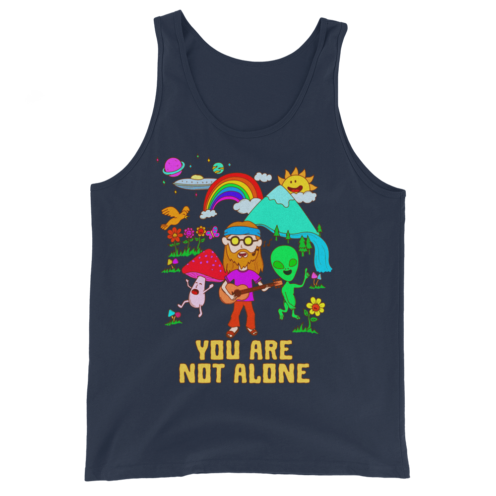 You Are Not Alone Graphic Tank Top