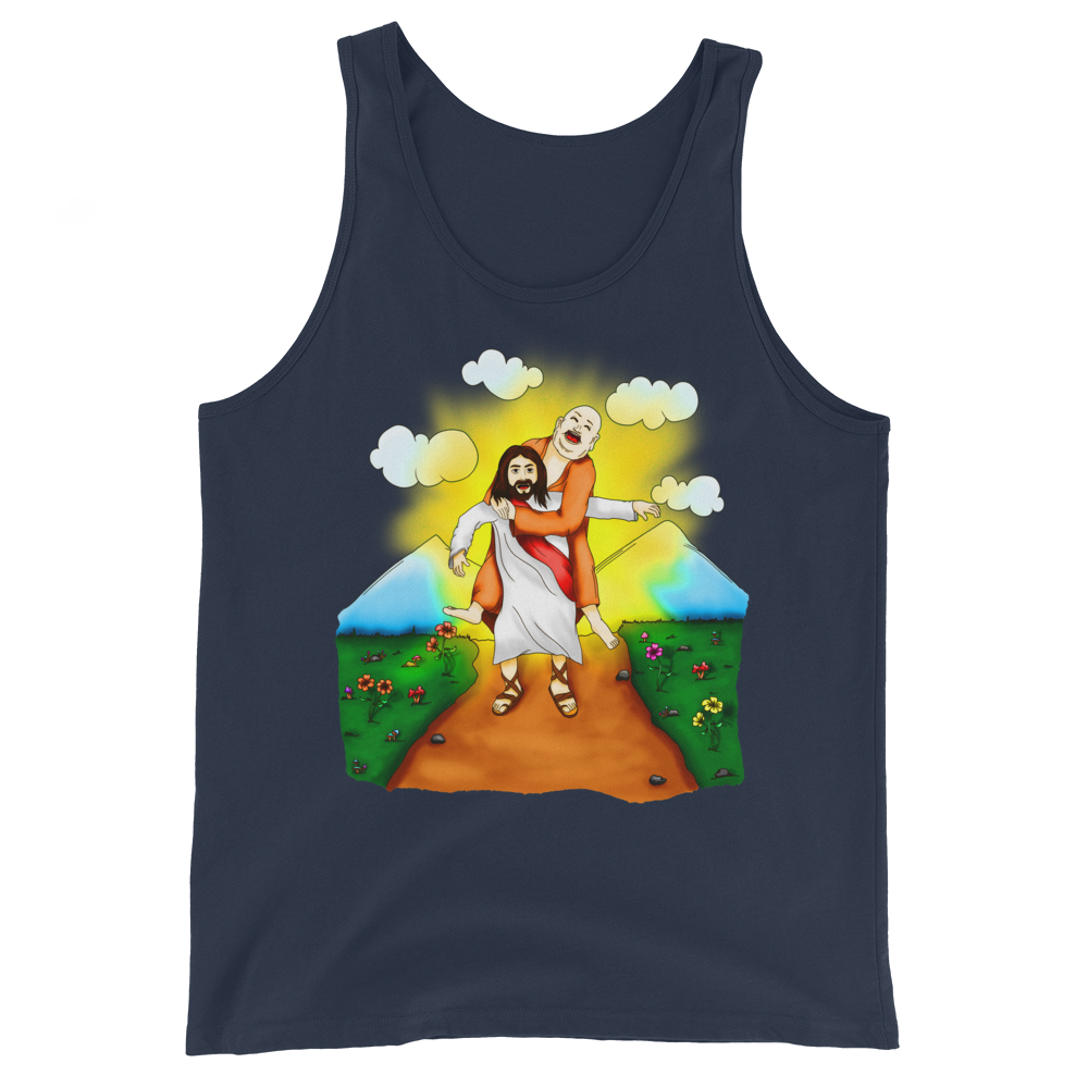 Back to Love and Happiness Graphic Tank Top