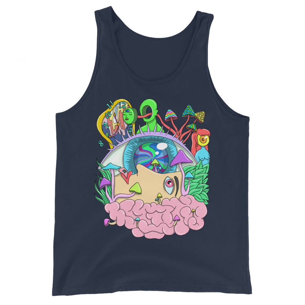 Tripping Graphic Tank Top