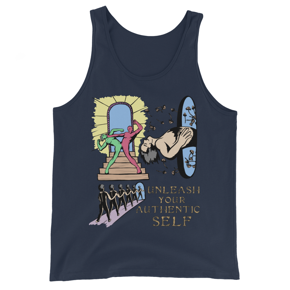 Unleash Your Authentic Self Graphic Tank Top