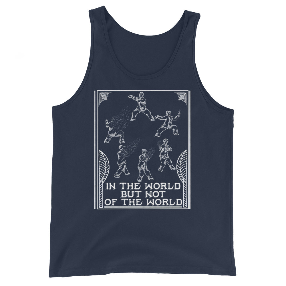 In The World But Not Of The World Graphic Tank Top