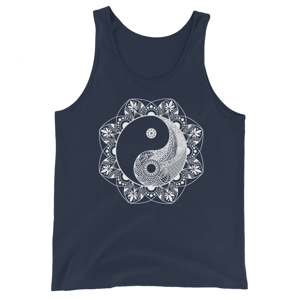 Yinyang Mandala Graphic Tank Top