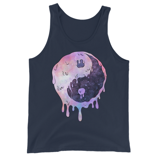 Yinyang Melting Graphic Tank Top