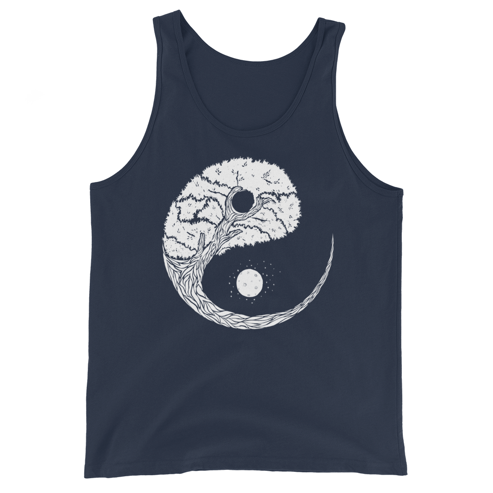 Yinyang Tree Graphic Tank Top