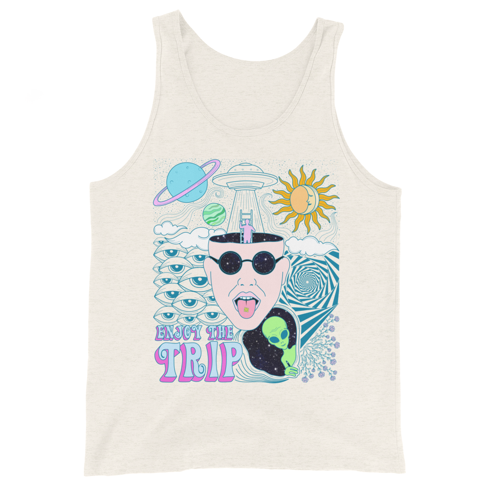 Enjoy The Trip  Graphic Tank Top