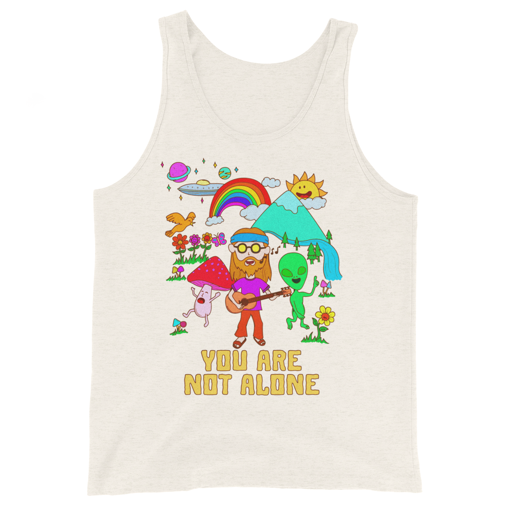 You Are Not Alone Graphic Tank Top