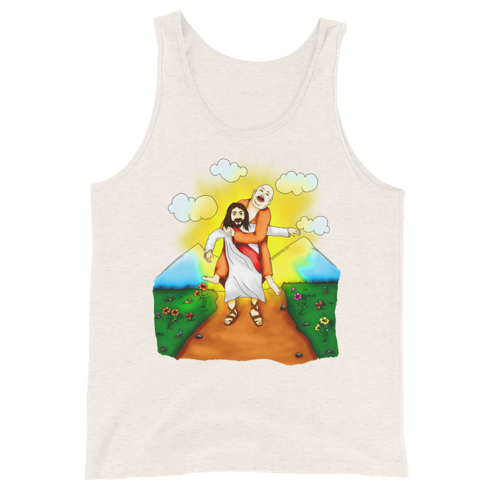 Back to Love and Happiness Graphic Tank Top