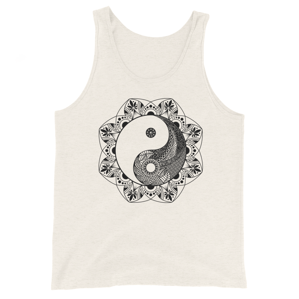 Yinyang Mandala Graphic Tank Top