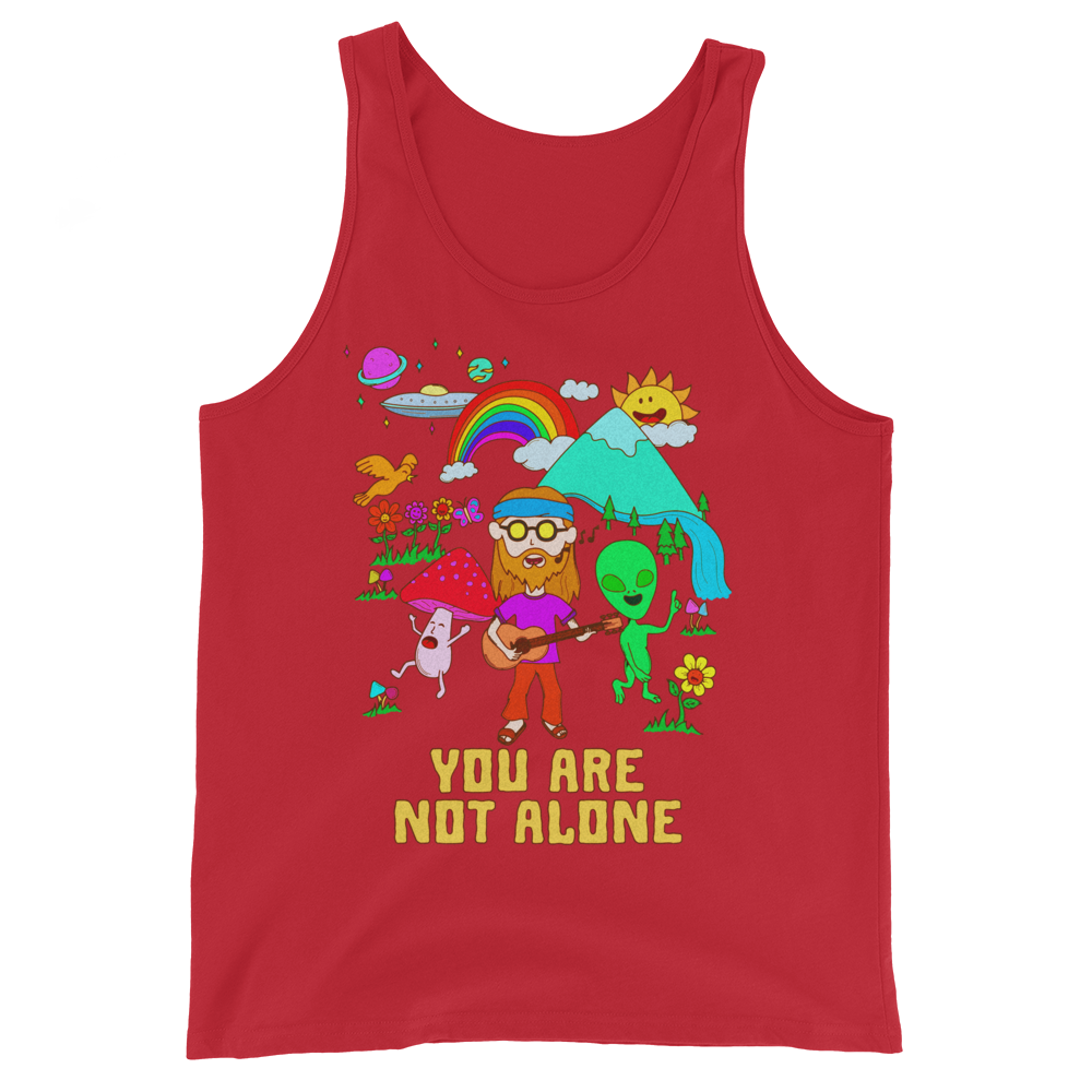 You Are Not Alone Graphic Tank Top