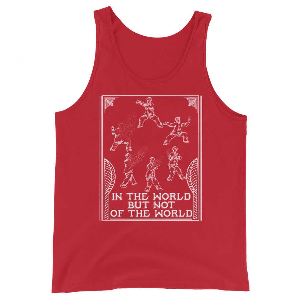 In The World But Not Of The World Graphic Tank Top
