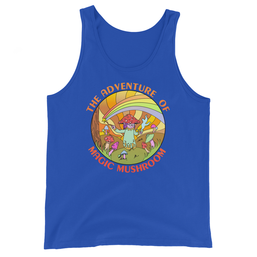 The Adventure of Magic Mushroom Graphic Tank Top