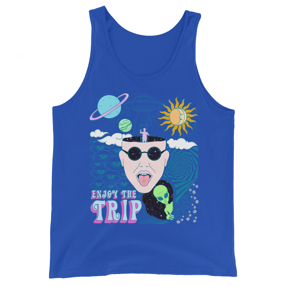 Enjoy The Trip  Graphic Tank Top