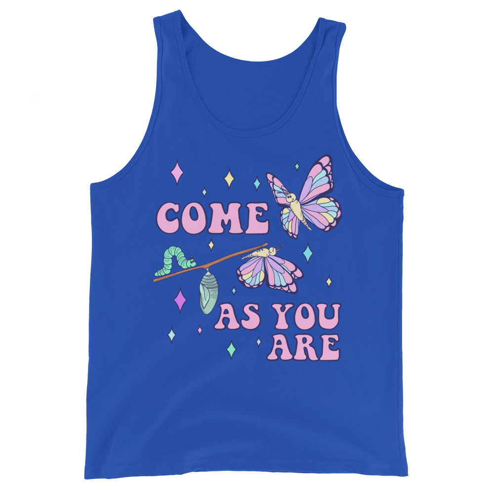 Come As You Are Graphic  Tank Top