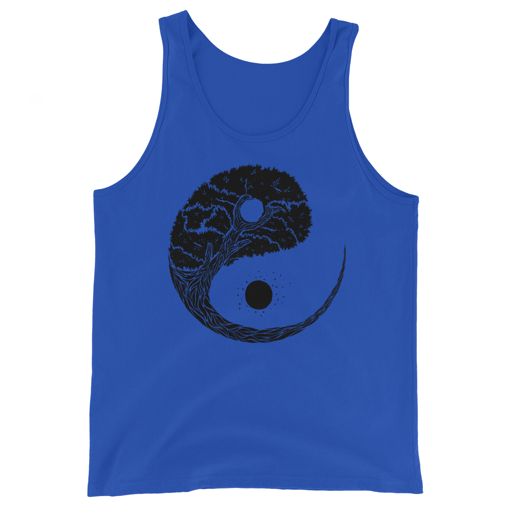 Yinyang Tree Graphic Tank Top