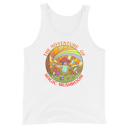 The Adventure of Magic Mushroom Graphic Tank Top