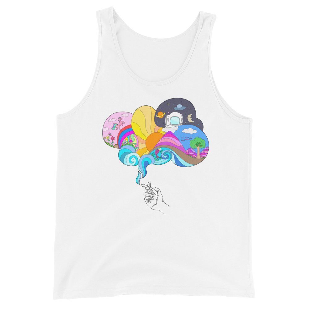 Smoke Land Graphic Tank Top