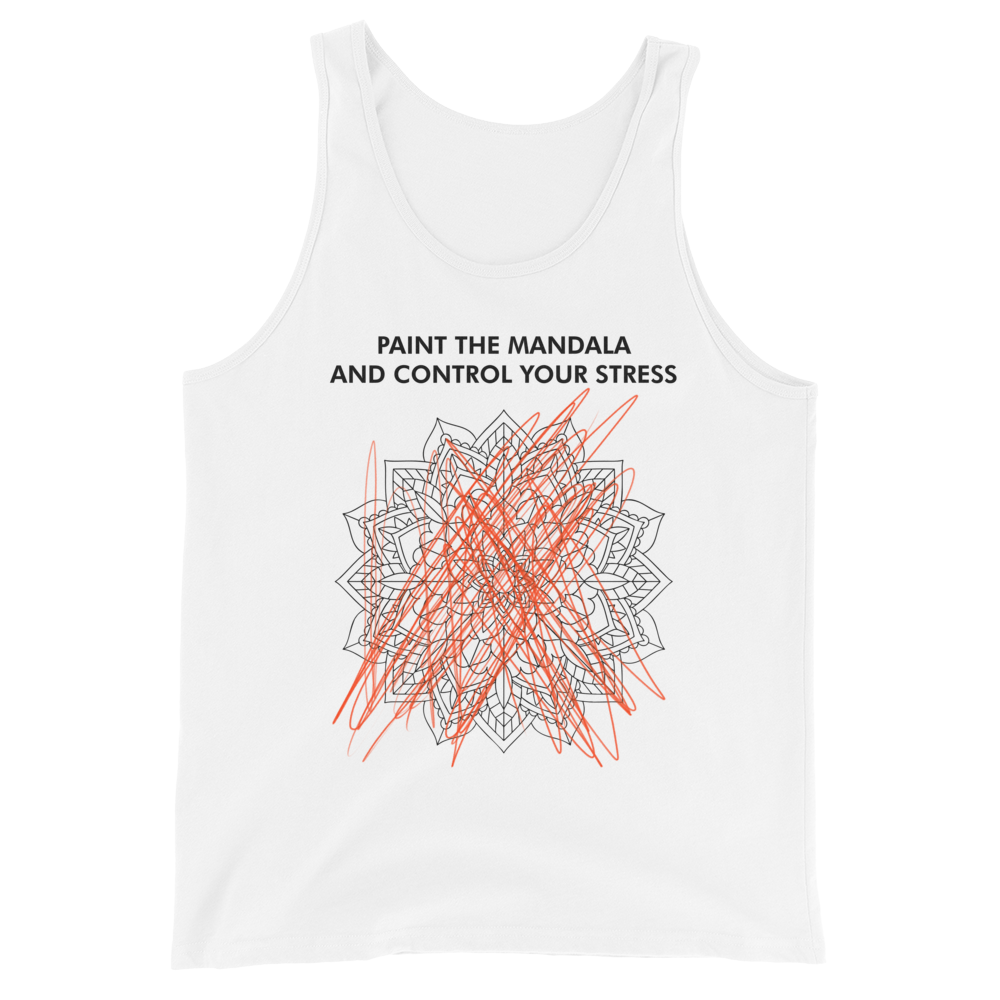 Paint The Mandala  Graphic Tank Top