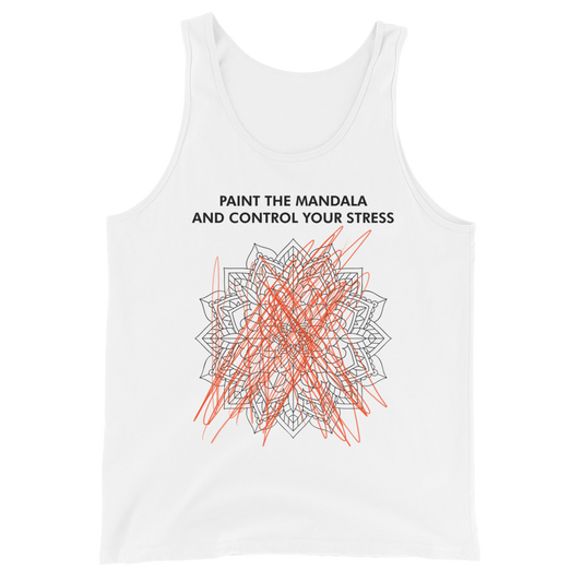 Paint The Mandala  Graphic Tank Top