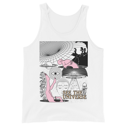 See The Universe Graphic Tank Top