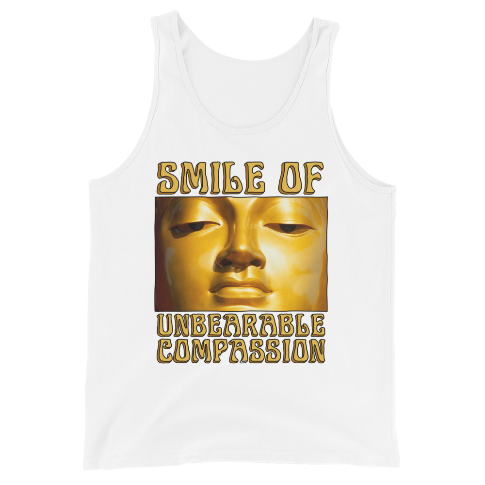 Smile Of Unbearable Compassion Graphic Tank Top
