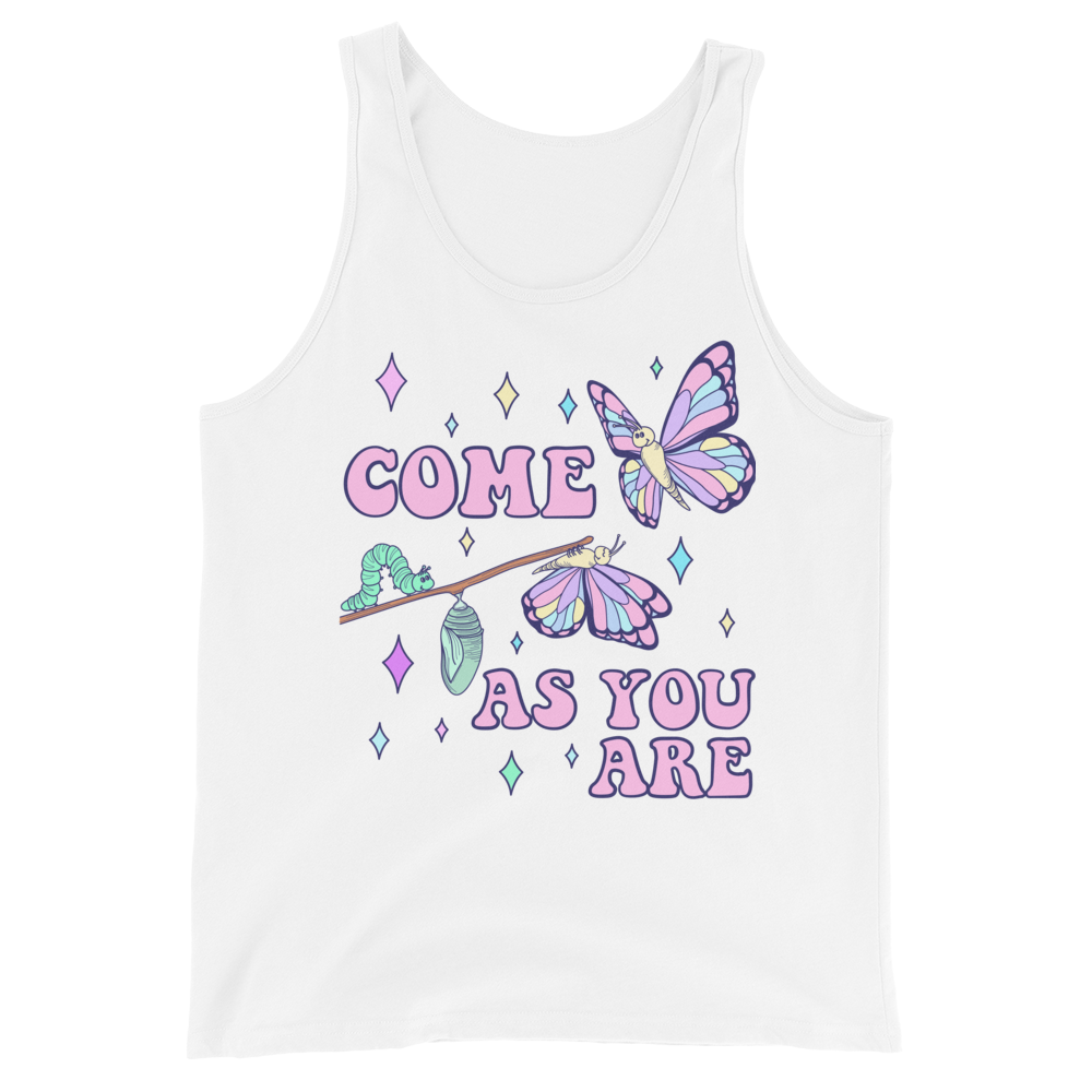 Come As You Are Graphic  Tank Top