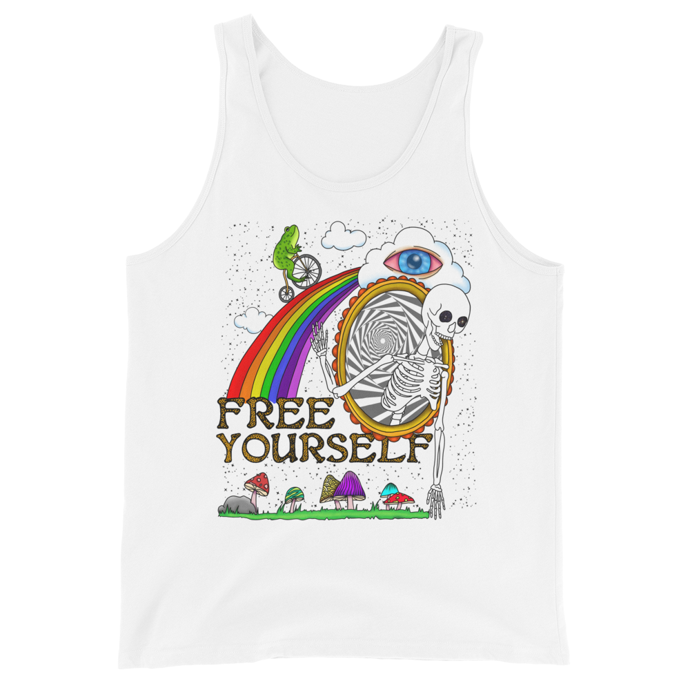 Free Yourself Graphic Tank Top