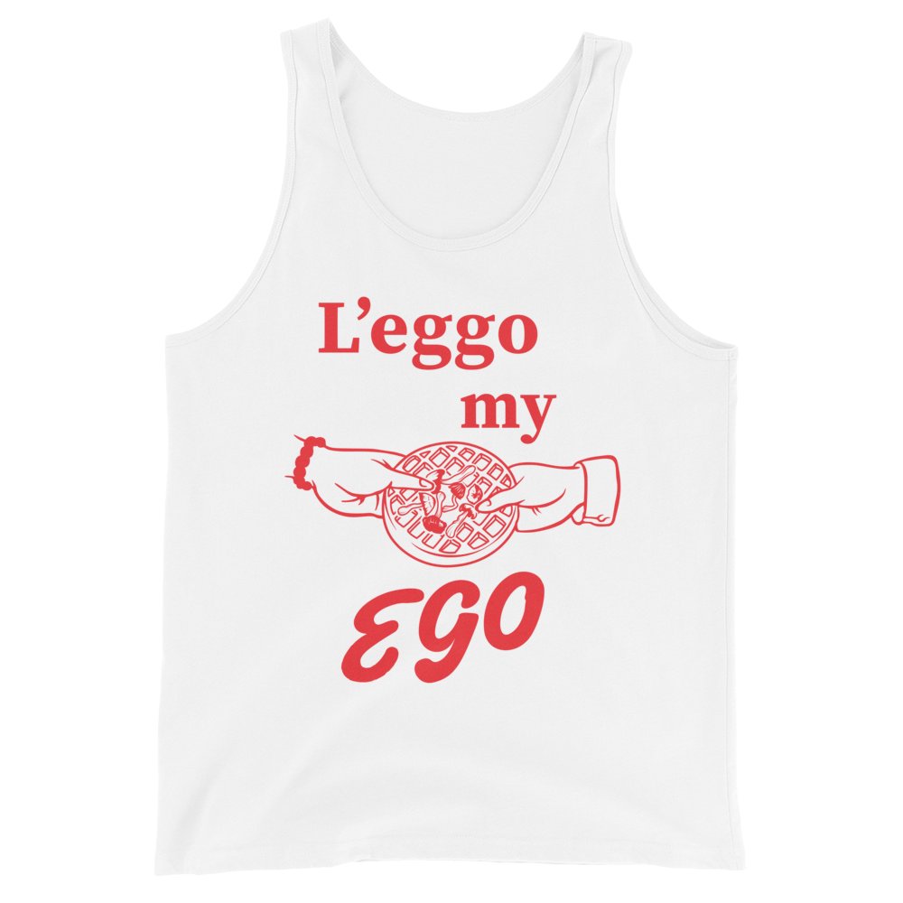 Leggo My Ego Graphic Tank Top