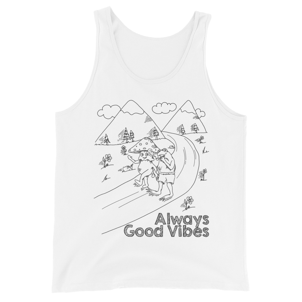 Always Good Vibes Unisex Tank Top - Shroom Beach