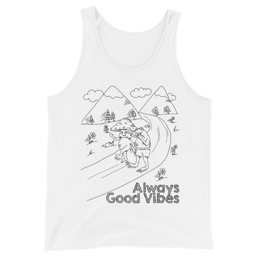 Always Good Vibes Unisex Tank Top - Shroom Beach