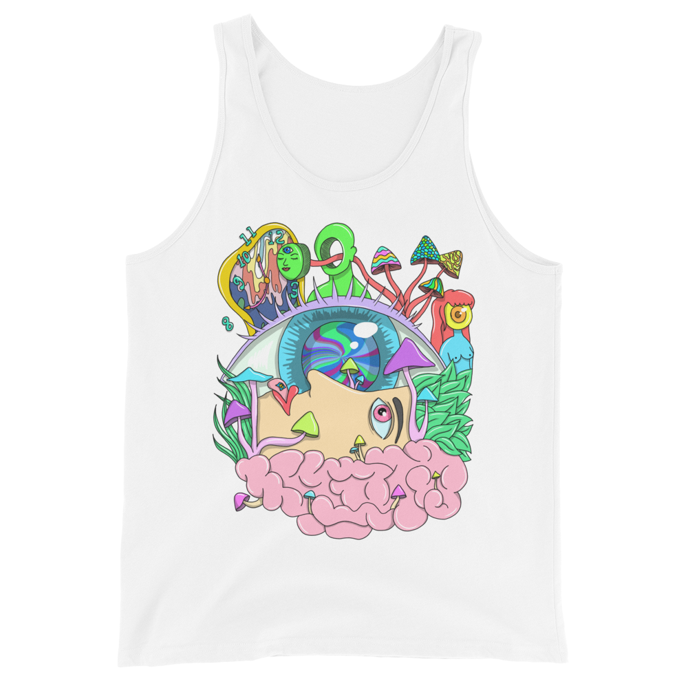 Tripping Graphic Tank Top