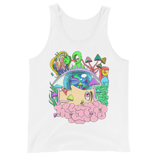Tripping Graphic Tank Top