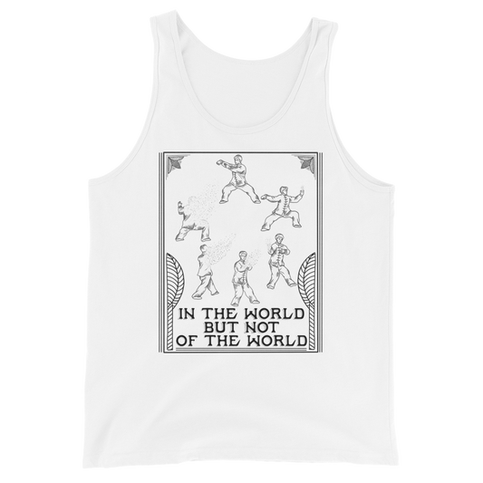 In The World But Not Of The World Graphic Tank Top