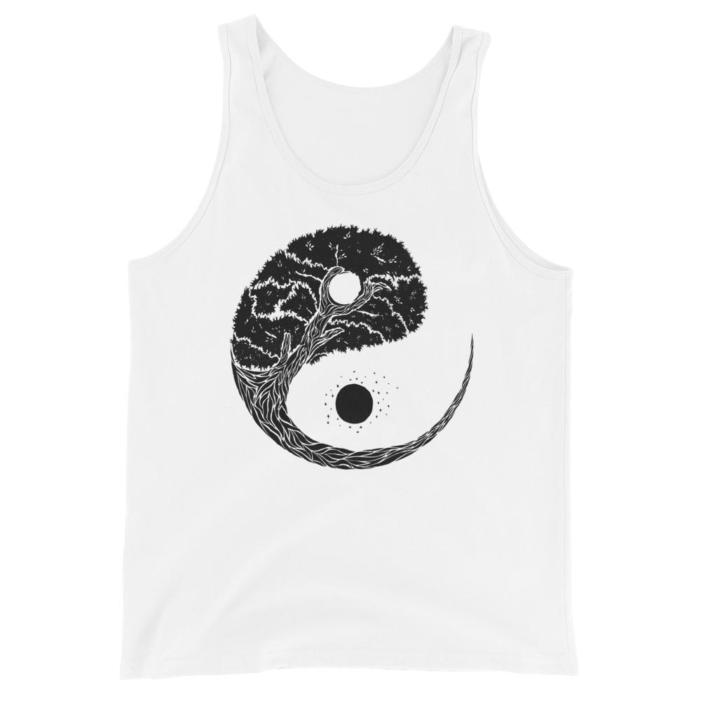 Yinyang Tree Graphic Tank Top