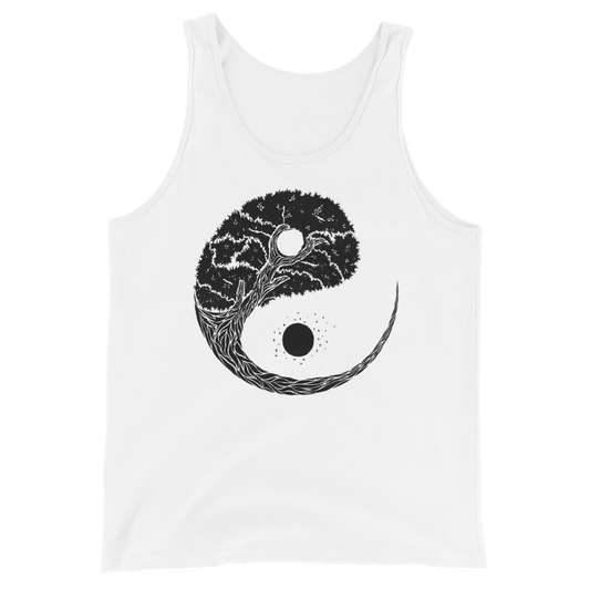 Yinyang Tree Graphic Tank Top