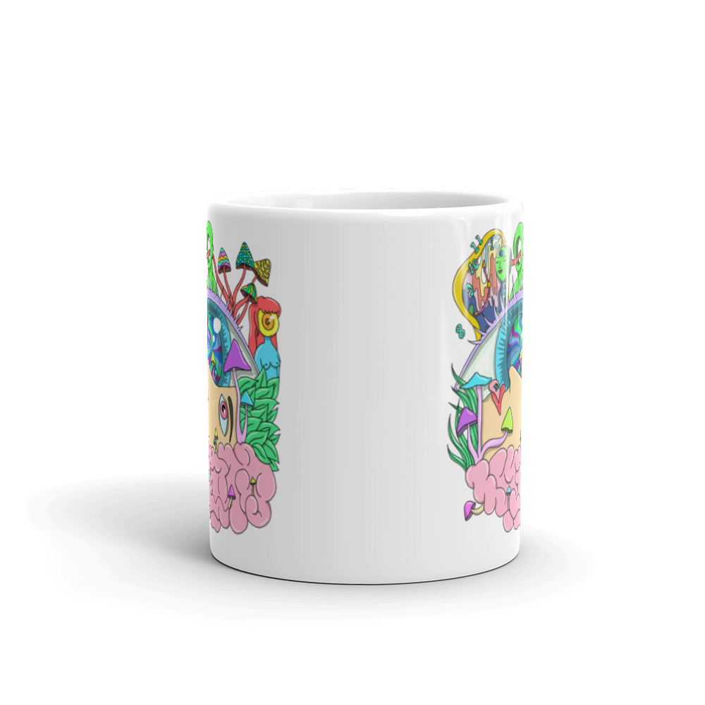 Creative and unique custom-made mugs designed by Shroom Beach perfect for your special occasion or everyday moments in your life.