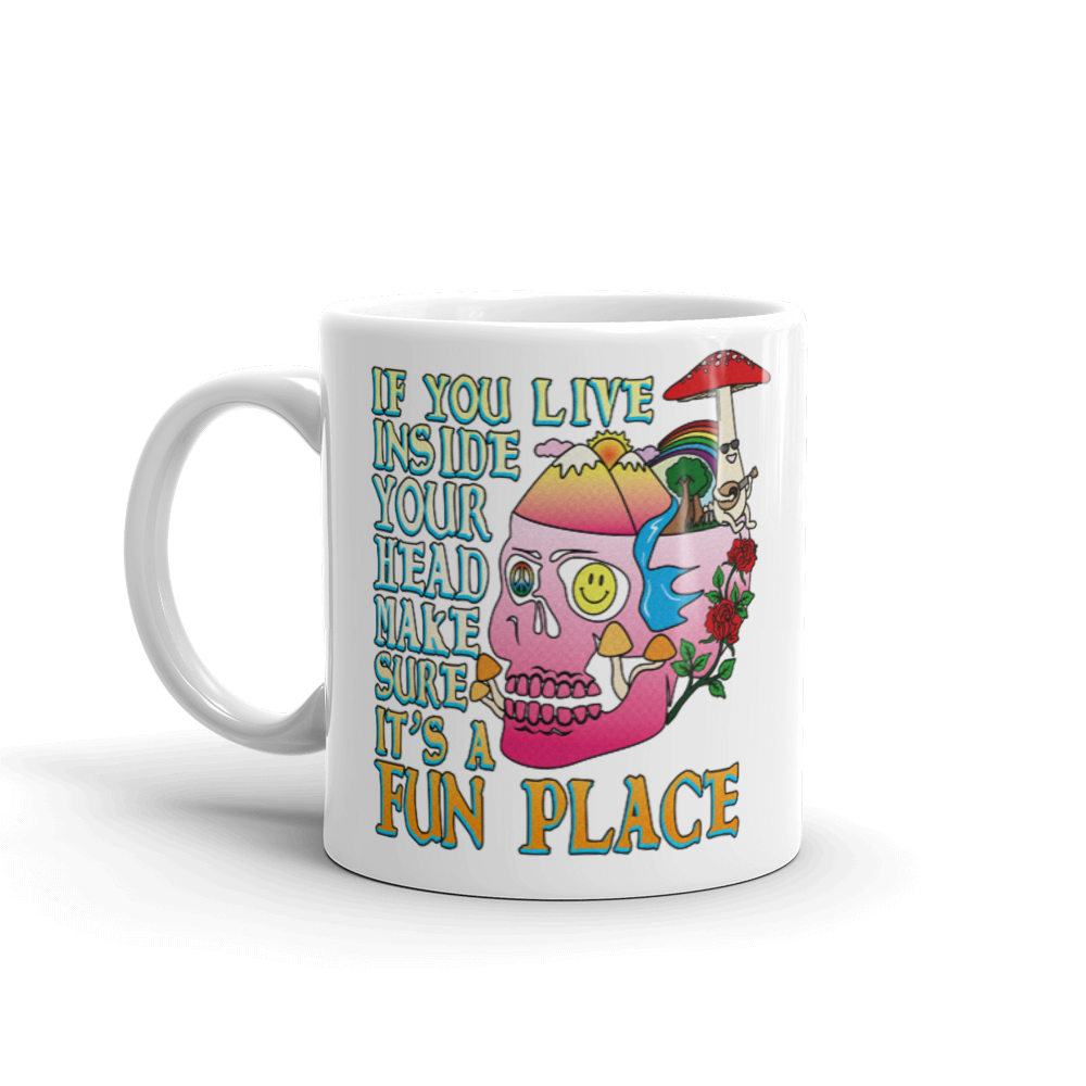 Creative and unique custom-made mugs designed by Shroom Beach perfect for your special occasion or everyday moments in your life.