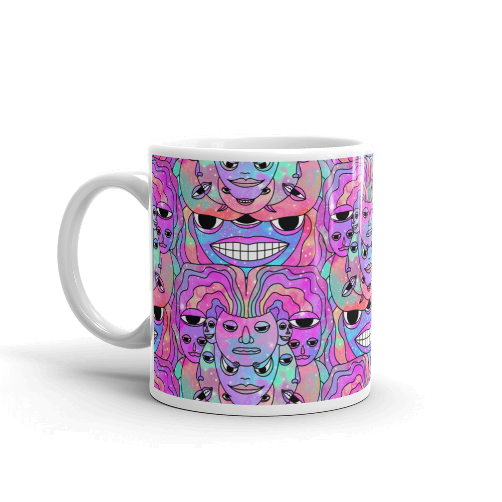 Creative and unique custom-made mugs designed by Shroom Beach perfect for your special occasion or everyday moments in your life.