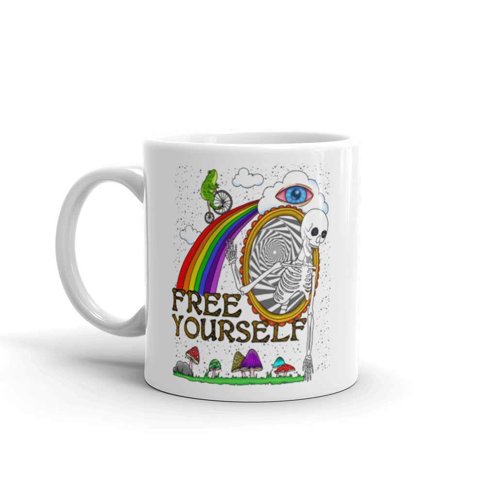 Creative and unique custom-made mugs designed by Shroom Beach perfect for your special occasion or everyday moments in your life.