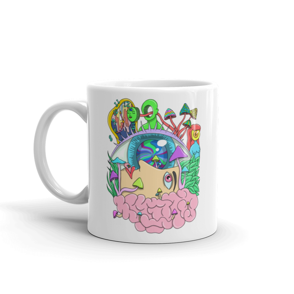 Creative and unique custom-made mugs designed by Shroom Beach perfect for your special occasion or everyday moments in your life.