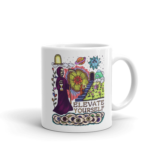 Creative and unique custom-made mugs designed by Shroom Beach perfect for your special occasion or everyday moments in your life.