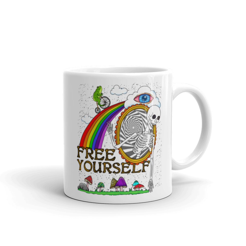 Creative and unique custom-made mugs designed by Shroom Beach perfect for your special occasion or everyday moments in your life.