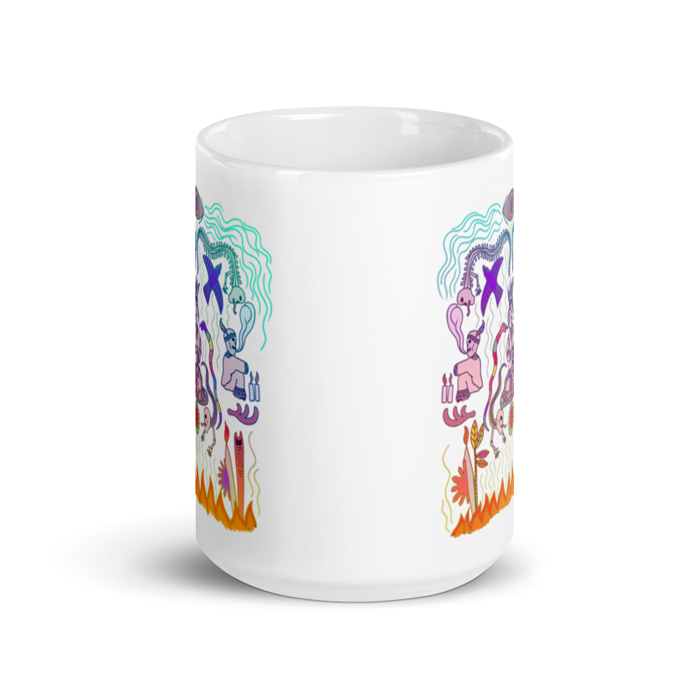 Creative and unique custom-made mugs designed by Shroom Beach perfect for your special occasion or everyday moments in your life.