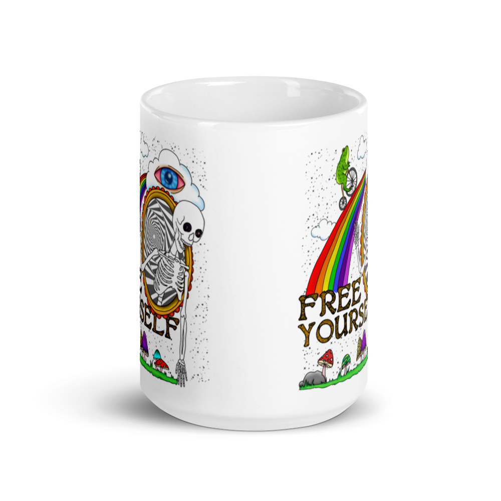 Creative and unique custom-made mugs designed by Shroom Beach perfect for your special occasion or everyday moments in your life.