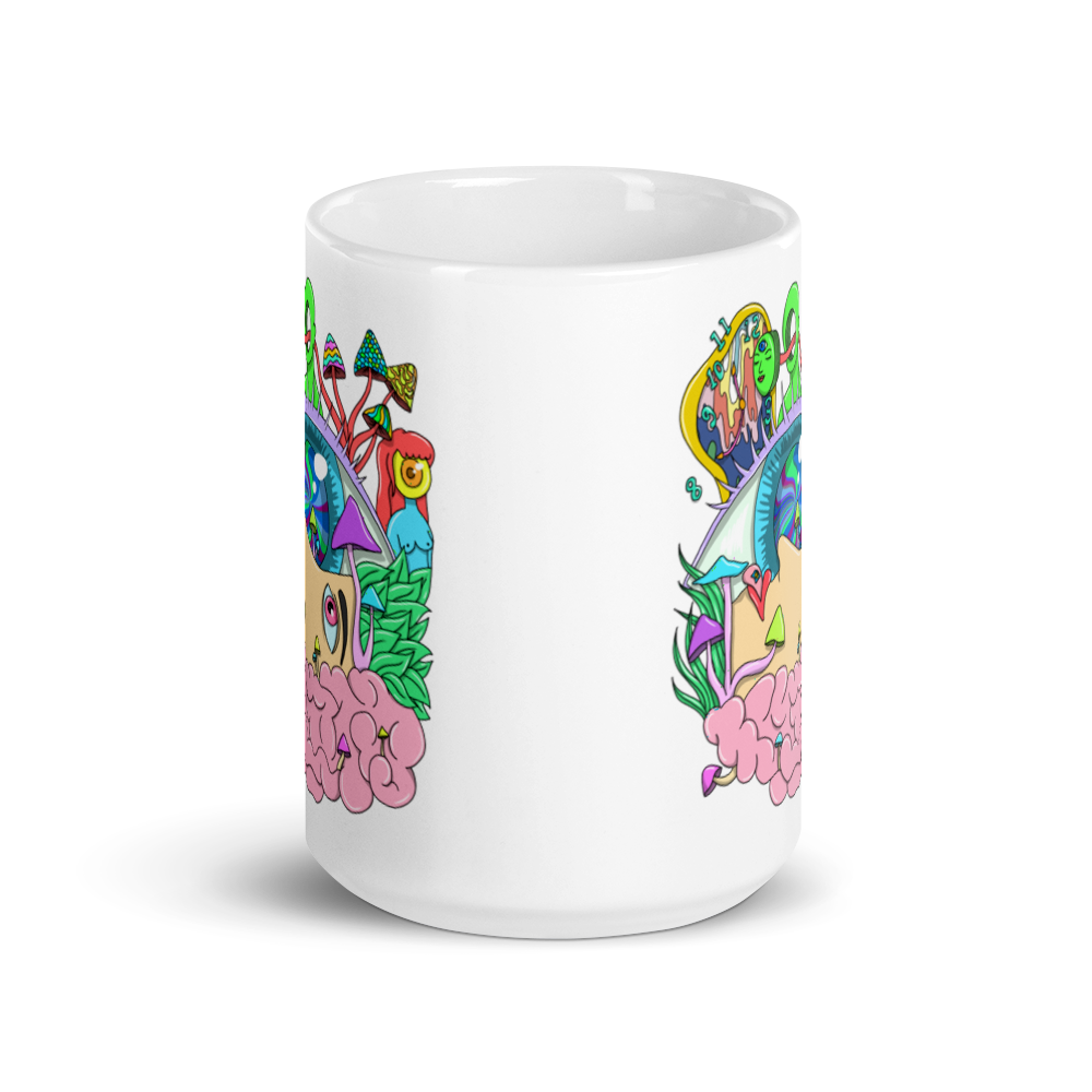 Creative and unique custom-made mugs designed by Shroom Beach perfect for your special occasion or everyday moments in your life.