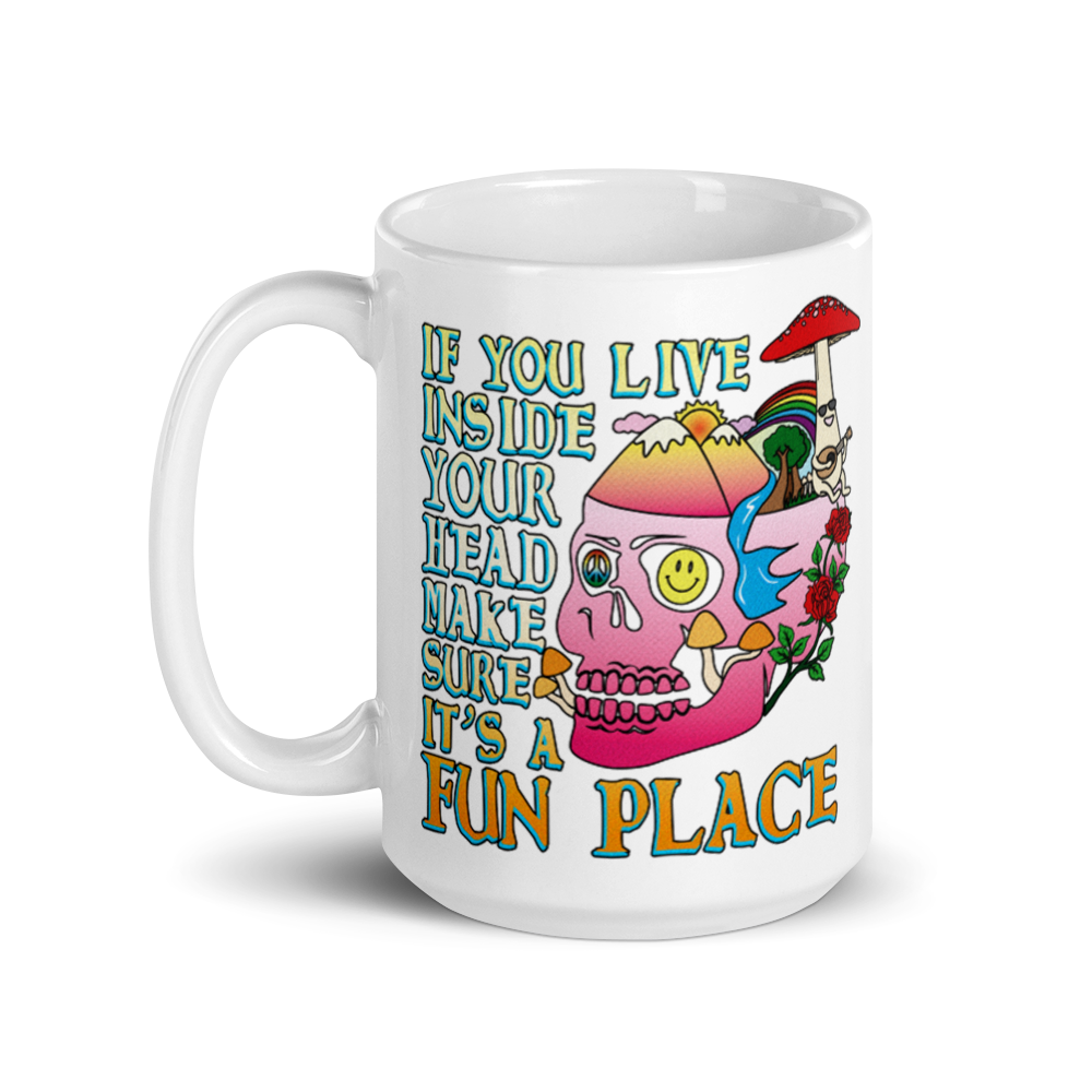 Creative and unique custom-made mugs designed by Shroom Beach perfect for your special occasion or everyday moments in your life.